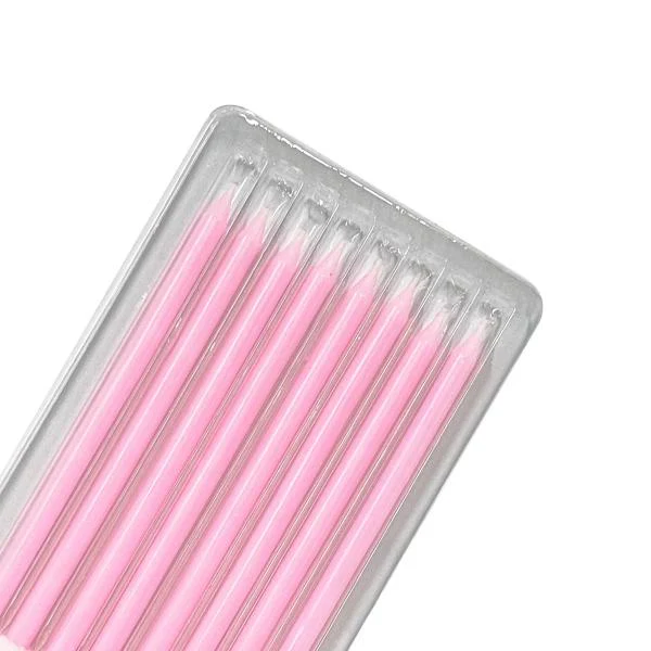 8 Pcs Candle Set - Pink - Image 5