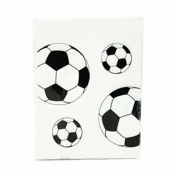8 Pack Soccer Googies Treat Bags - 13cm x 18.2cm - Image 3