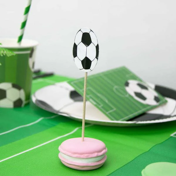 8 Pack Soccer Picks - 10cm - Image 2