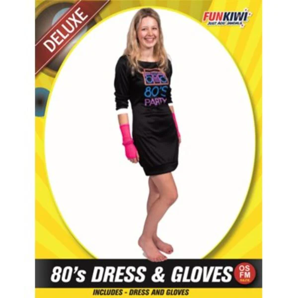 80s Dress & Gloves Kits - Image 2