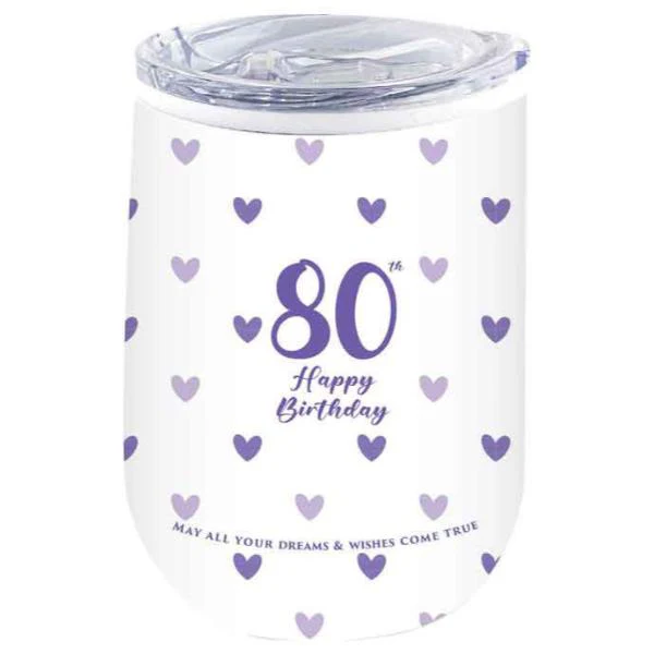 80th Sweet Heart Double Wall Thermos - 360ml