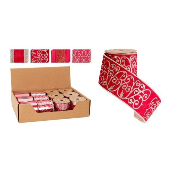 Red Tree Ribbon - 270cm x 6cm