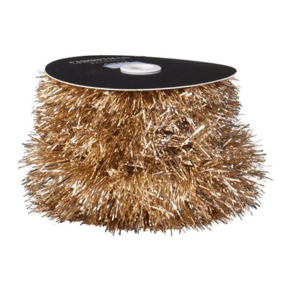Champagne Tinsel On Roll - 10m