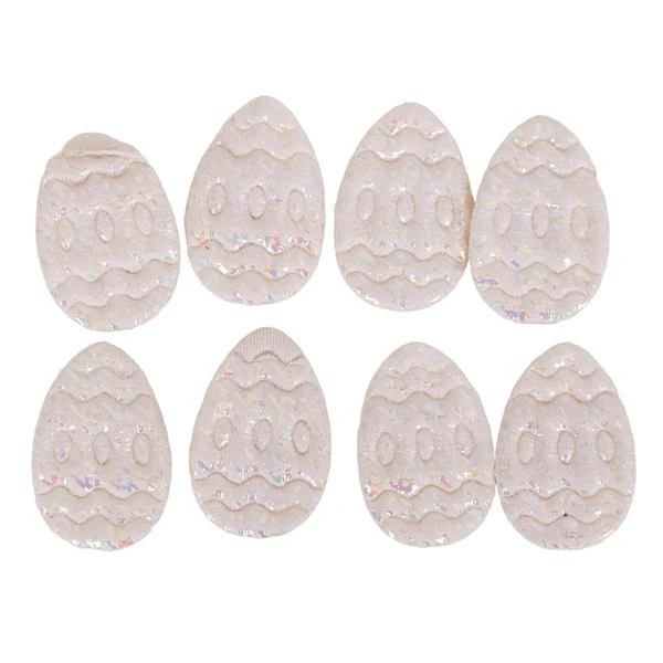 8PC 4CM EGG MOTIF