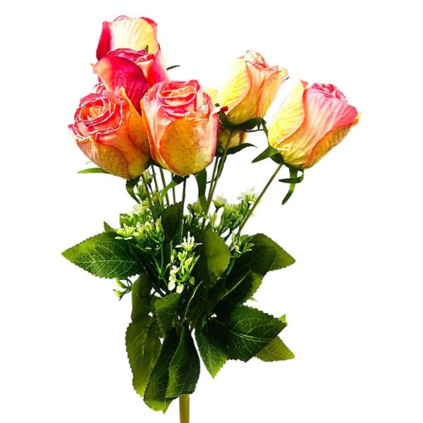 9 Buds Rose Bunch - Image 5