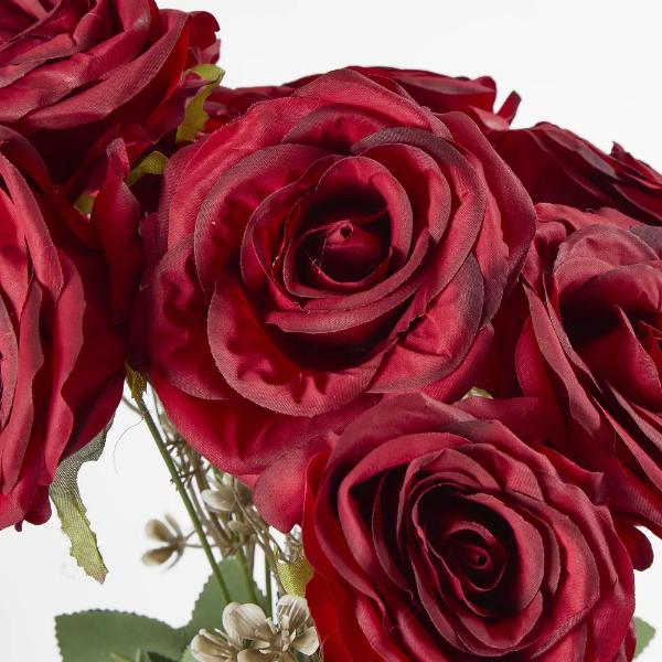 9 Head Red Rose Bouquet - Image 2