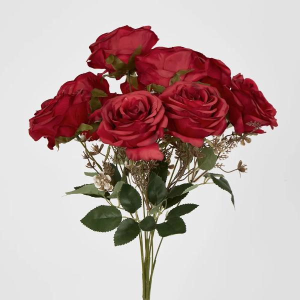 9 Head Red Rose Bouquet - Image 3