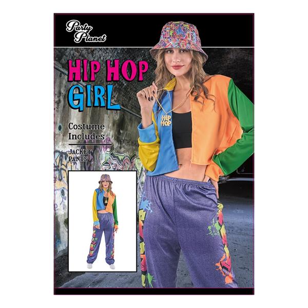 Adults 90s Hip Hop Costume - Large