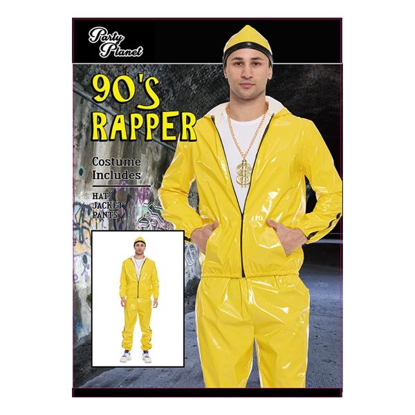 90s Hip Hop Costume - Large - Image 2
