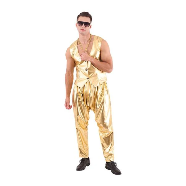 90s Mc Rapper Men Costume - Medium - Image 2