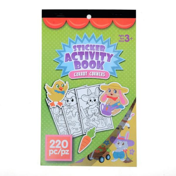 220 Pack 10 Pages Double Sided Sticker & Colour In Book - Image 4