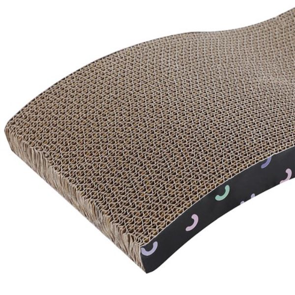 Wavy Cat Scratch Pad - 42cm x 21cm x 10cm - Image 2