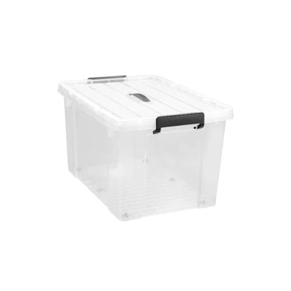 Boxsweden White Dura Carry Box With Wheels - 65L - Image 4