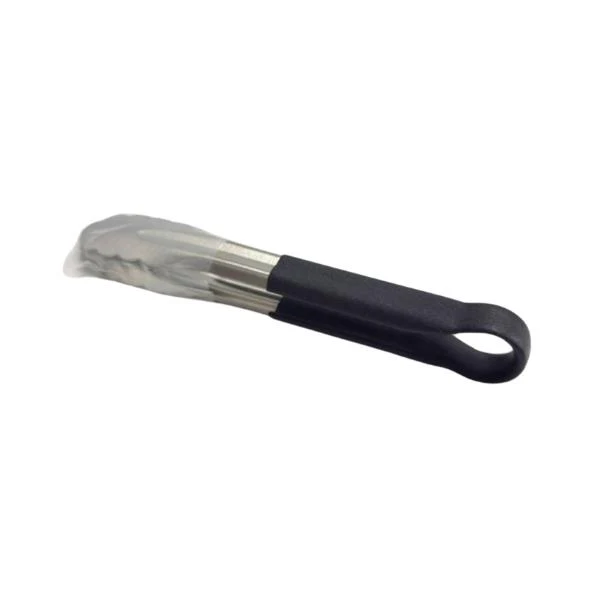 Stainless Steel Tong With Black Silicon Handle - 22cm - Image 7
