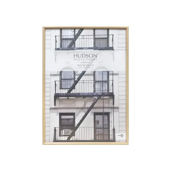 Natural A1 Hudson Round Profile Frame - 59.4cm x 3cm x 84.1cm