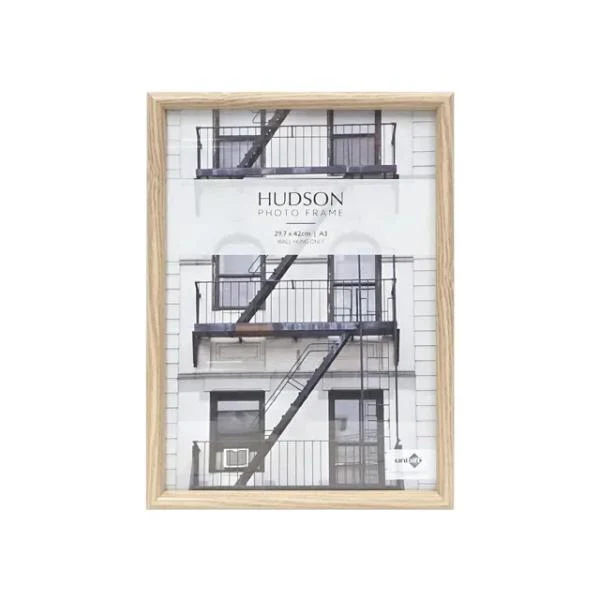 Natural A3 Hudson Round Profile Frame - 29.7cm x 3cm x 42cm