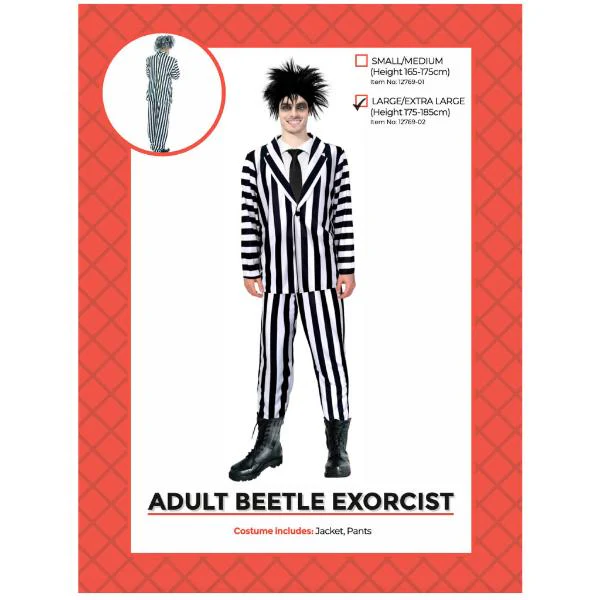 Adult Beetle Exorcist Costume - Large - X Large