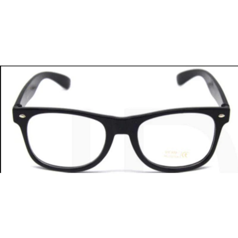 Adult Black Wayfarers Party Glasses