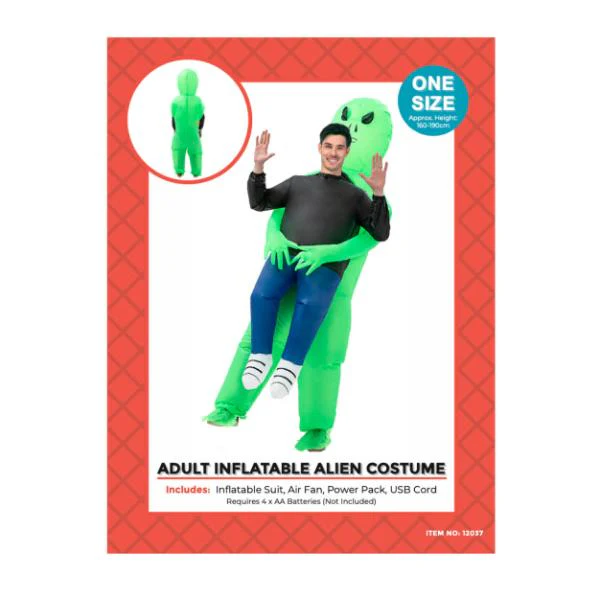 Adult Inflatable Alien Costume