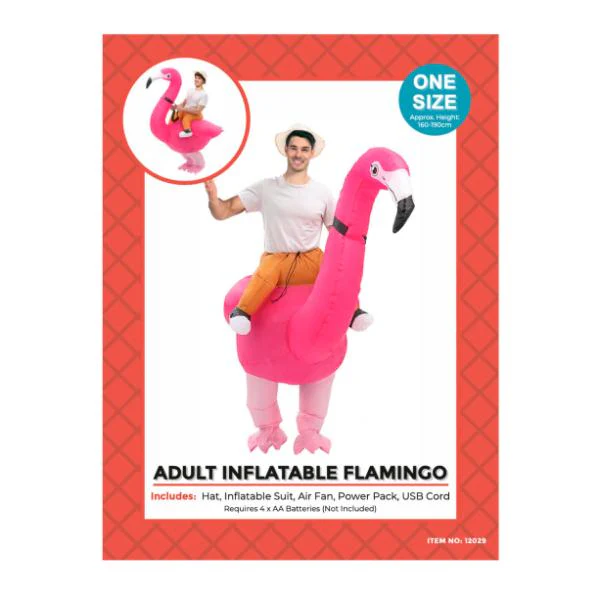 Adult Inflatable Flamingo