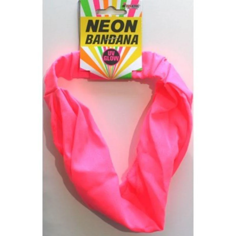 Adult Neon Pink Bandana