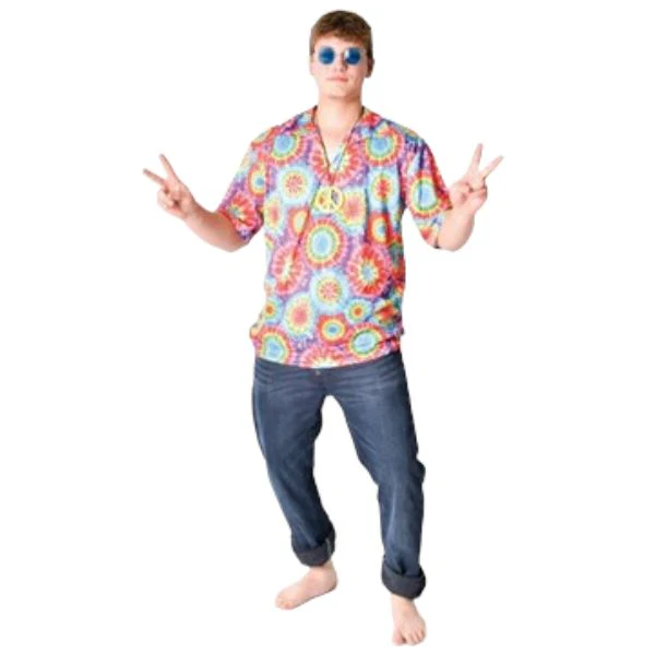 Adults Psychedelic Hippy Shirt Costume
