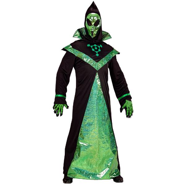 Alien Tunic Hooded Mask - Medium