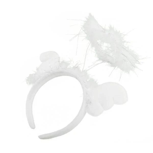 Angel Halo Headband With Wings