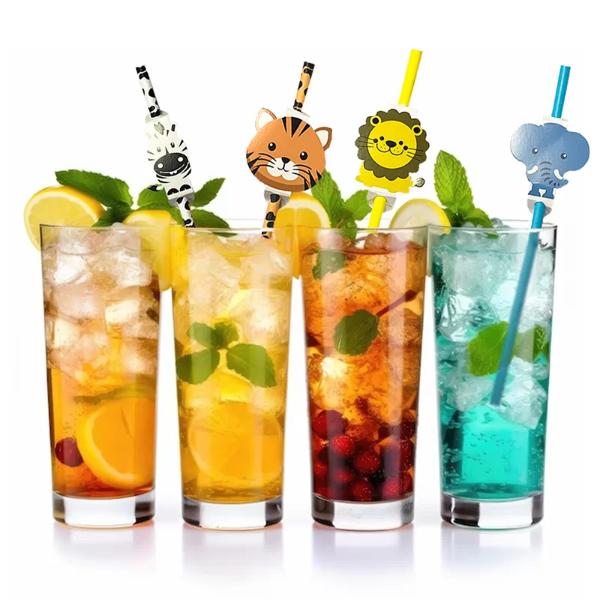 Animal Paper Straws - Image 5
