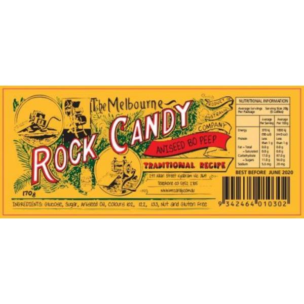 Aniseed Bo Peep Rock Candy - 170g - Image 2