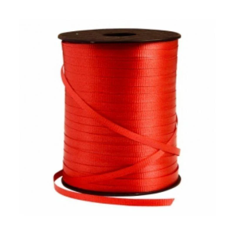 Apple Red Crimped Ribbon Spool - 5mm x 450m