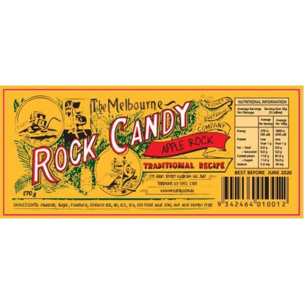 Apple Rock Candy - 170g - Image 2