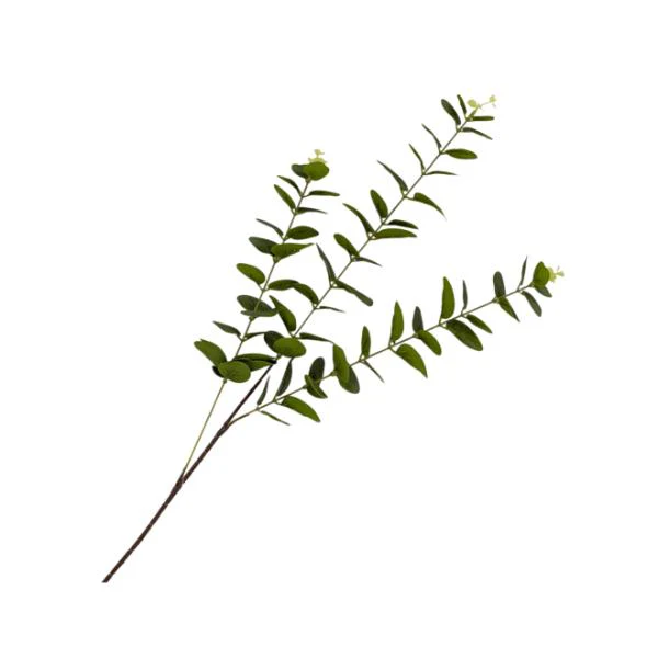 Artificial Eucalyptus 3 Branches Stem - 80cm