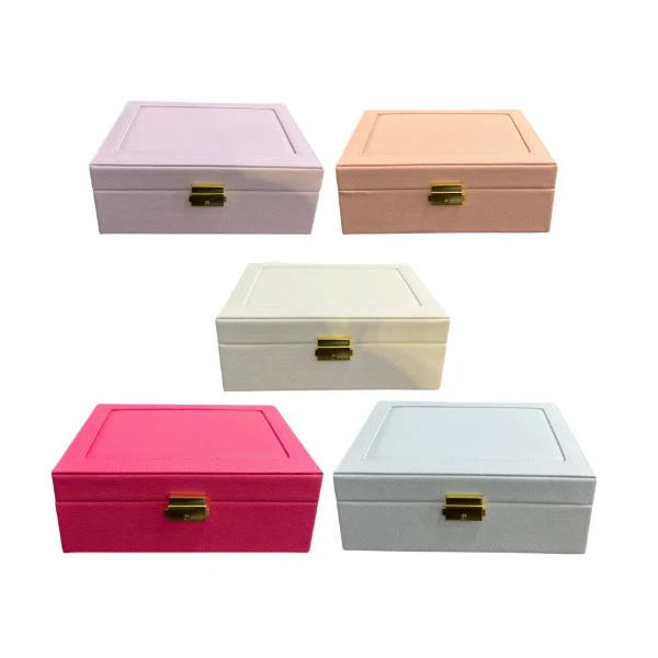 MIX COLOUR JEWELLERY BOX august shipment