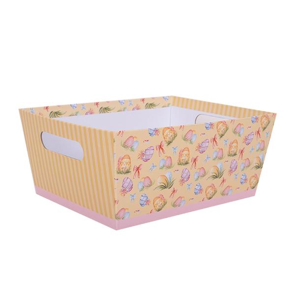 Assorted Medium Easter Paper Basket - 27.5cm x 21.5cm x 12cm - Image 3