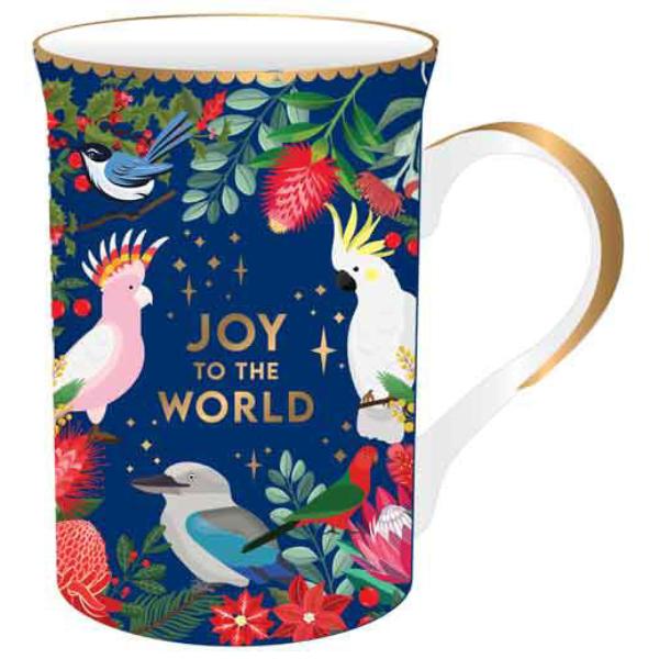 AUSSIE BUSH WINE MUG AND S/LESS GIFT SET