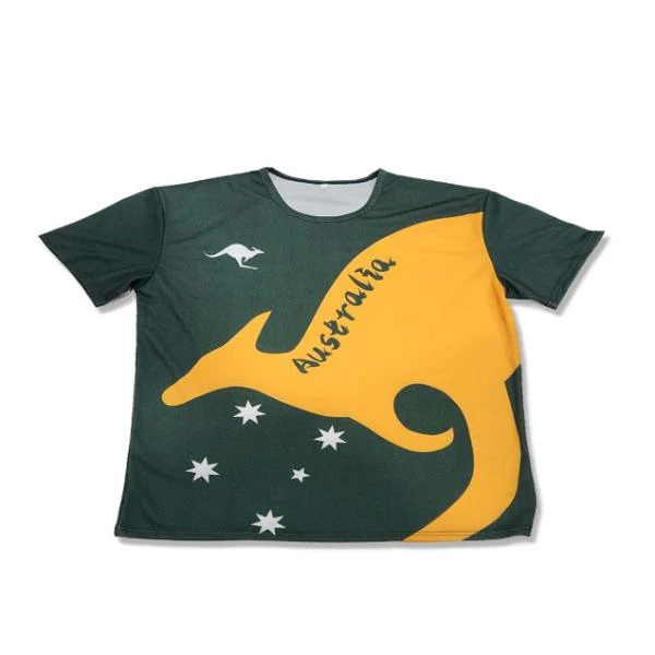 Australia Kangaroo Mesh Polyester T Shirt