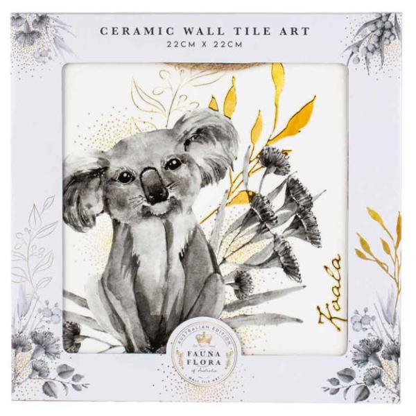 AUSTRALIAN KOALA TILE WALL ART