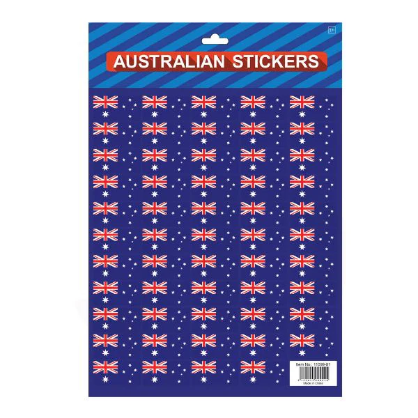 Australian Australian Flags Stickers