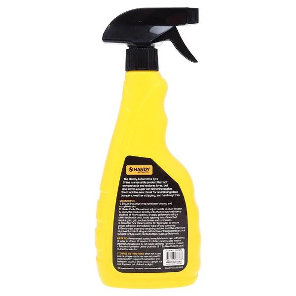 Automative Tyre Shine Trigger Spray - 500ml - Image 4