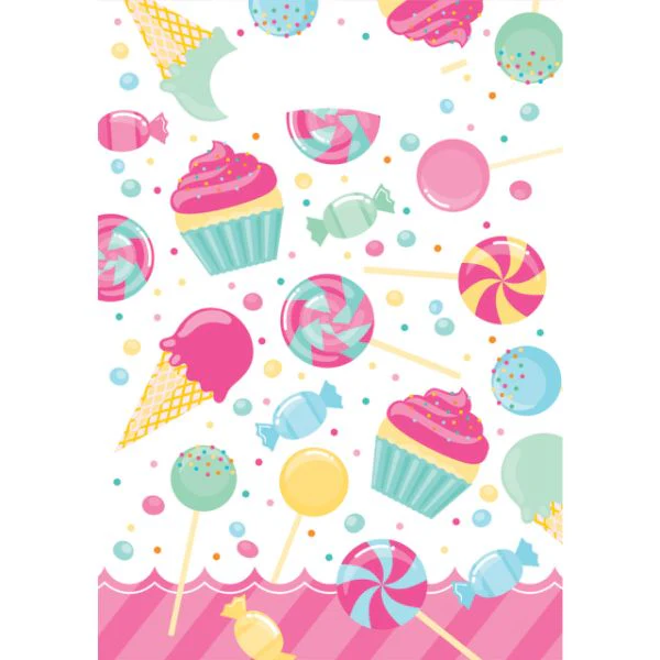8 Pack Candy Bouquet Loot Bag