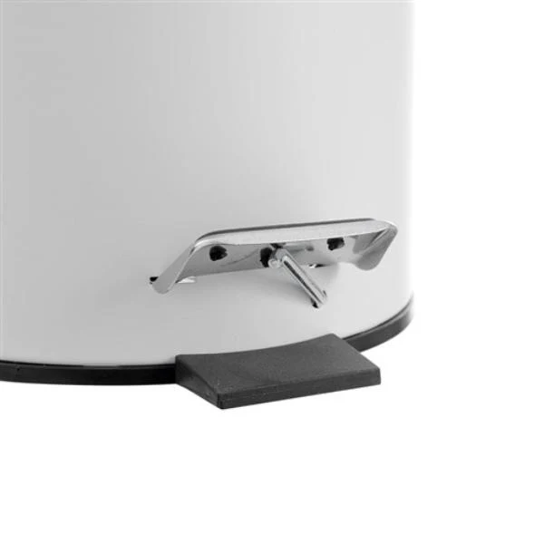 Bano Metal Bamboo Top Pedal Bin - 3L - Image 5