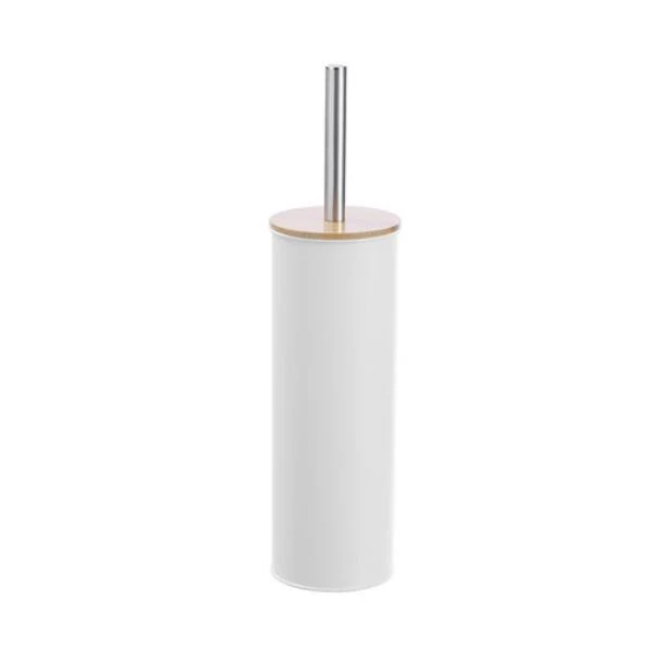 Bano Metal Bamboo Top Toilet Brush - 9.5cm x 38cm - Image 3