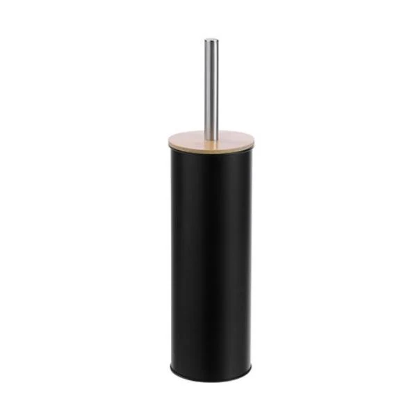 Bano Metal Bamboo Top Toilet Brush - 9.5cm x 38cm - Image 6