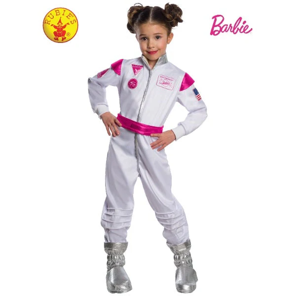 Barbie Astronaut Kids Jumpsuit Costume - 5 - 6 Years