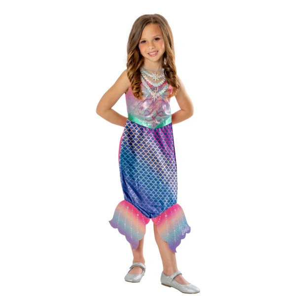 Barbie Colour Change Mermaid Kids Costume - 3 - 5 Years - Image 3