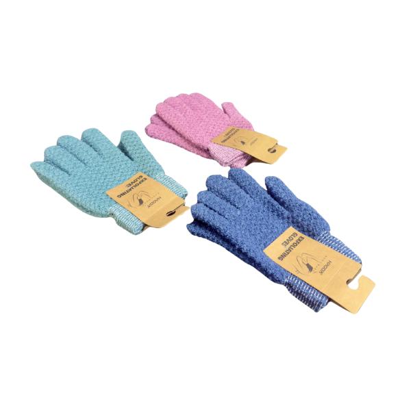 Assorted Colours Bath Gloves - Image 5