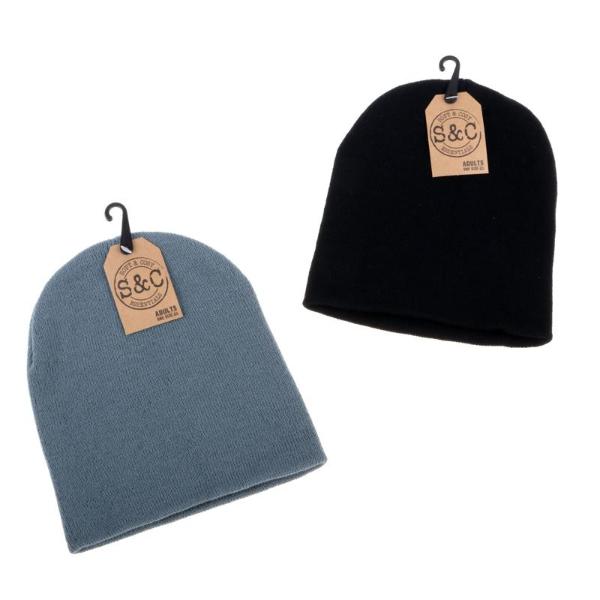 Men Basic Knitted Beanie - Image 3