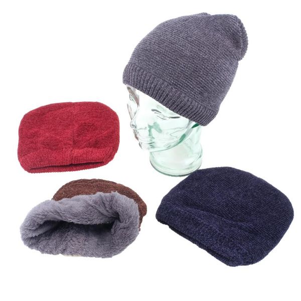 Mens Soft & Cosy Heat Control Thermal Lined Beanie - Image 4