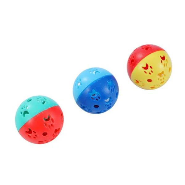 3 Pack Bell Ball Cat Toy - 5cm - Image 3